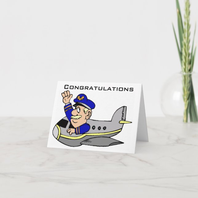 TILL GRATTISARNA "NY PILOT" KORT (Framsida)