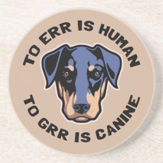 Till Grr är hund- Underlägg Sandsten