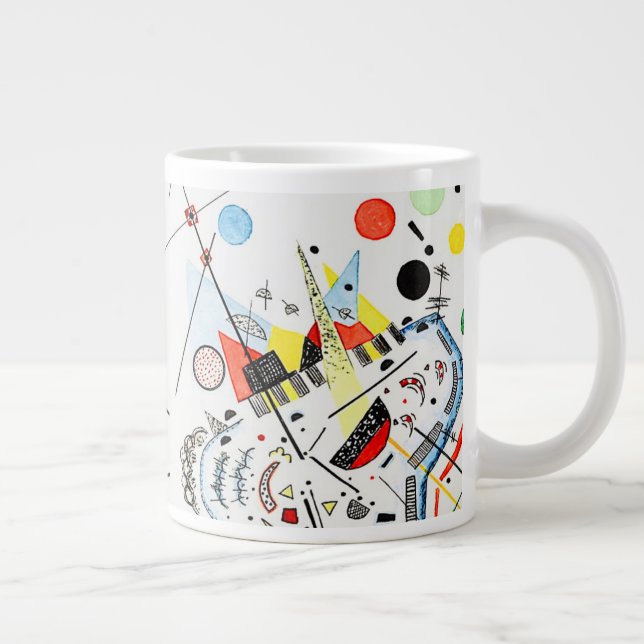Till havs och Sol - Kandinsky Jumbo Mugg (Höger)
