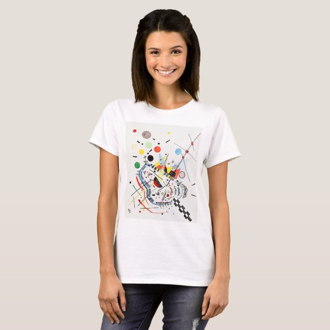 Till havs och Sol - Kandinsky T Shirt (Hel framsida)