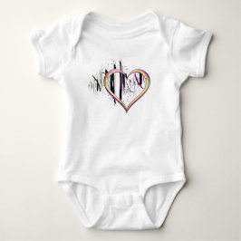 Till hjärtat, var sann Baby-bodykostym T Shirt