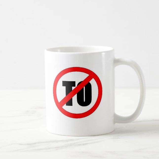 TILL inte! Kaffemugg (Höger)