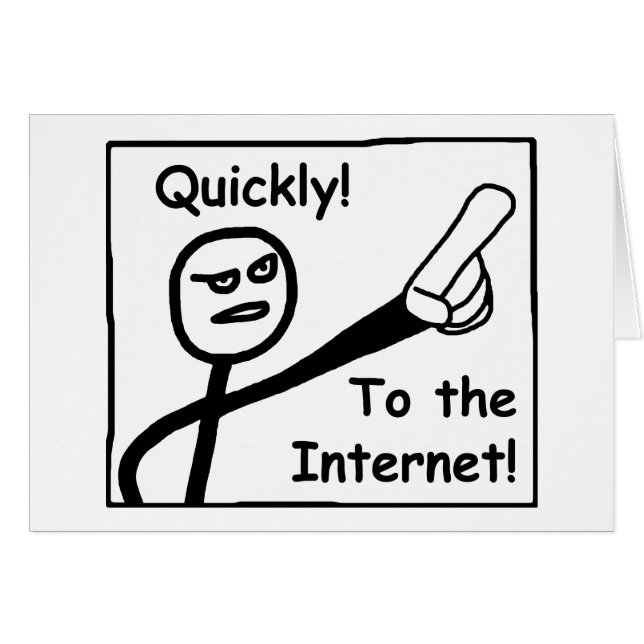 till Internet Hälsningskort (Framsidan Horizontal)