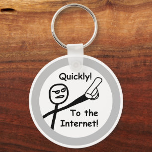 Till Internet Nyckelring
