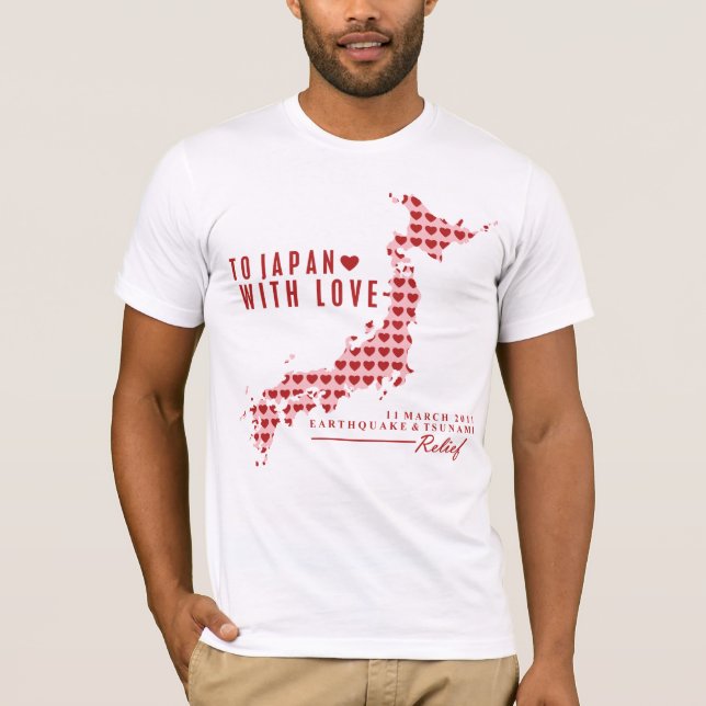 TILL JAPAN MED KÄRLEK TEE (Framsida)