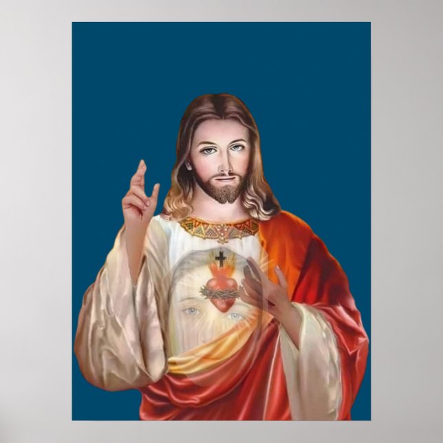 Till Jesus genom Mary Poster (Framsidan)
