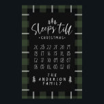 Till jul: modernt minimalistiskt lantbruk poster<br><div class="desc">Fram till jul poster moderna minimalistgårdar. Kor när du kommer närmare ditt besök från Santa. Byt färg till kostym till stil.</div>