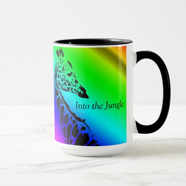 Till Jungle (Giraffe) ~ Coffee Mugg (Höger)