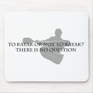 Till kajaken eller inte till kajaken musmatta
