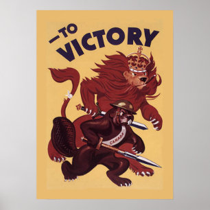 Till kampanjen för propaganda för krig för poster