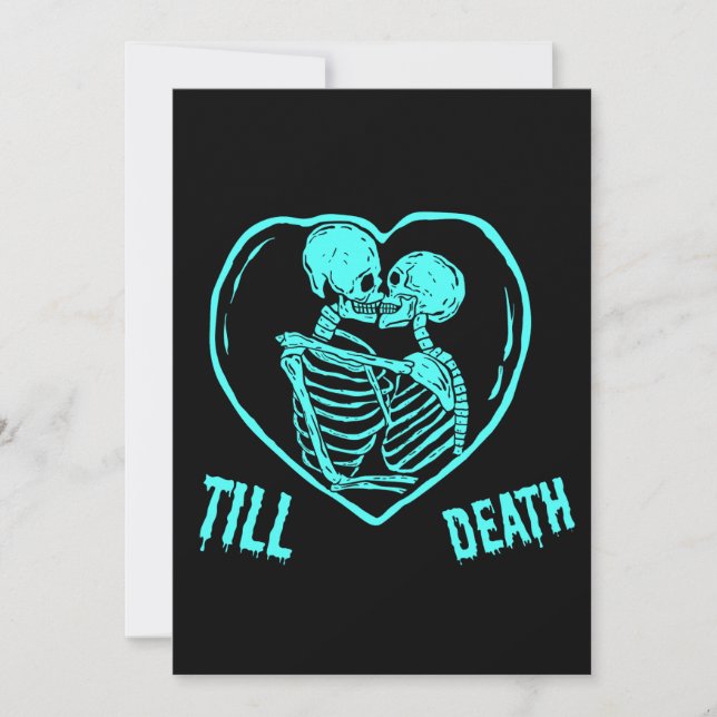 Till kära Emo Goth Alla hjärtans dag Julkort (Framsida)