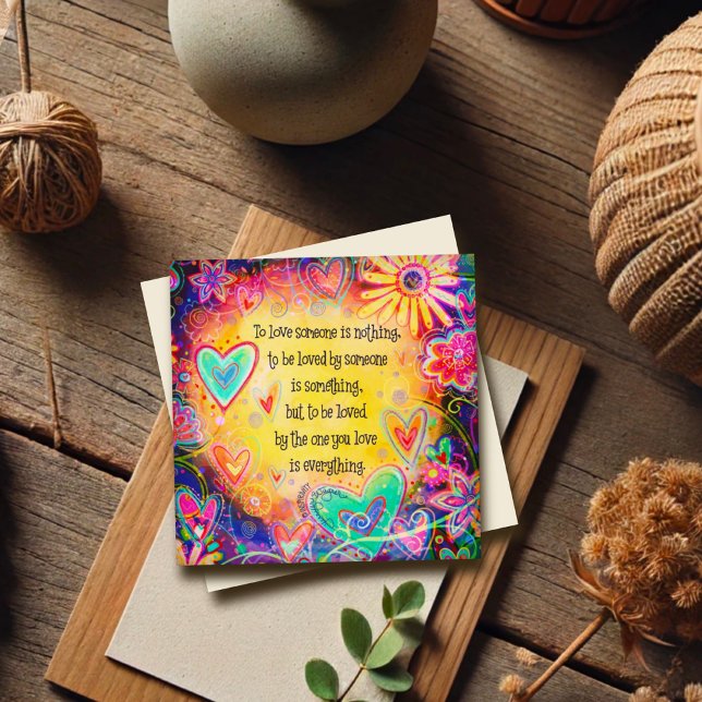 Till Kärlek, någon Söt Blommigt Valentine (Skapare uppladdad)