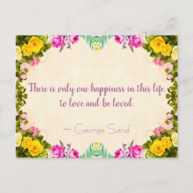 Till kärlek och älskas vykort (Framsida)