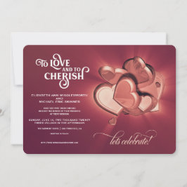 till Kärlek och till inbjudan till Ro Guld att ta 