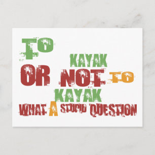 Till Kayak Vykort
