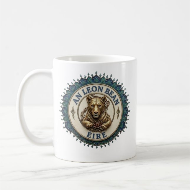 Till Leon Bean. Irland Kaffe Mugg (Vänster)