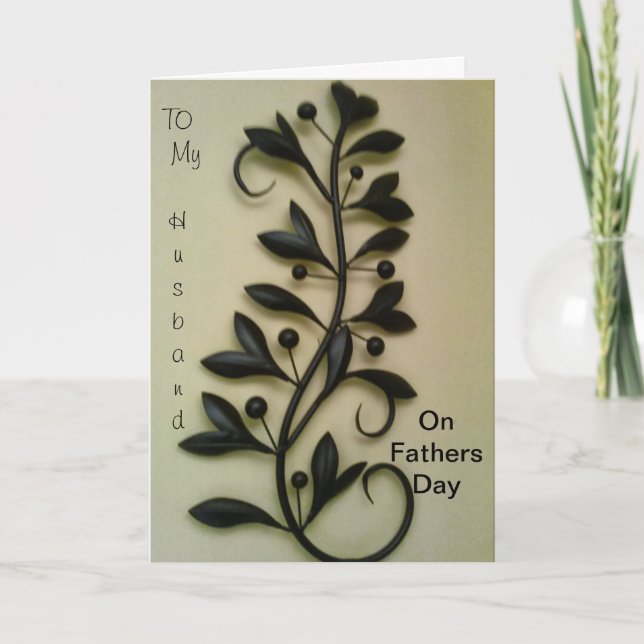 Till Make vid Fars dag Kort (Framsida)