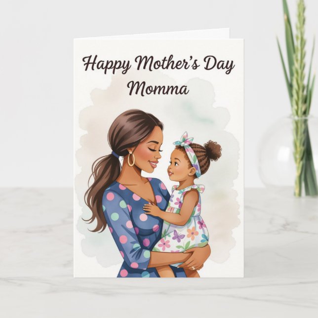 Till Mamma på Mors Dag Kort (Framsida)