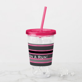 Till mamma på språng take away mugg