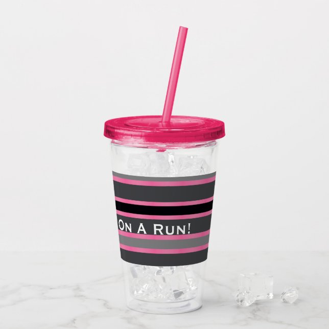 Till mamma på språng take away mugg (Baksida Ice)