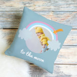 Till Måne | Baby Photo | Regnbåge Kudde<br><div class="desc">Till Måne | Baby Photo | Regnbåge Pillows ger tankeväckande och praktiska gåvor som ger mottagaren komfort och avslappning. Här är en beskrivning av kuddar som gåva: Ge är den ultimata komfortens gåva och avslappning med dessa lyxkuddar. Dessa kuddar, som är konstruerade med de finaste materialen, är designade för att...</div>