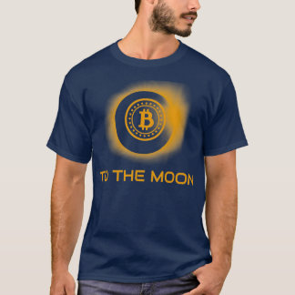 Till Måne Bitcoin Solar Eclipse T Shirt