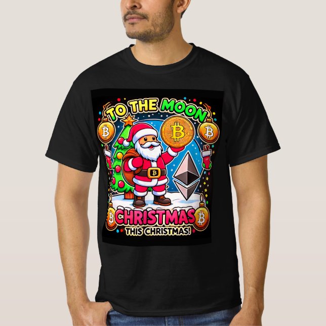 Till Måne denna julklapp T-Shirt (Framsida)