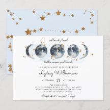 Till Måne kelestial Baby Shower