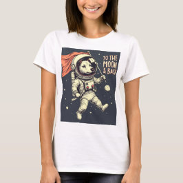 Till Måne och ryggen - Idéisk och kosmetisk T Shirt