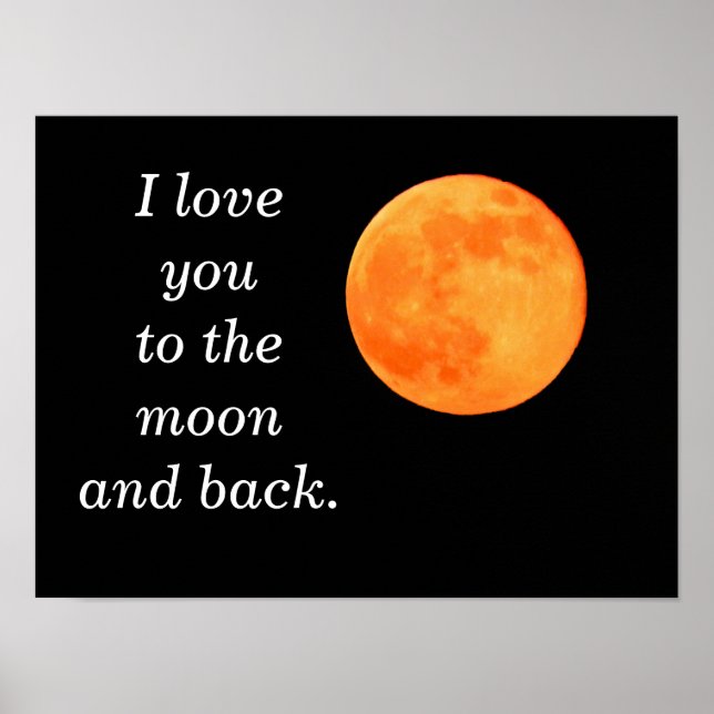 till måne - poster (Framsidan)