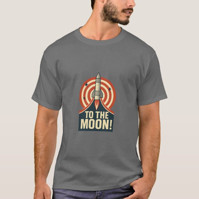 Till Måne! T Shirt (Framsida)