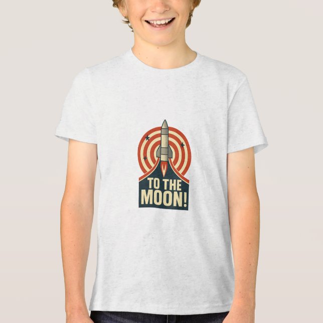 Till Måne! T Shirt (Framsida)