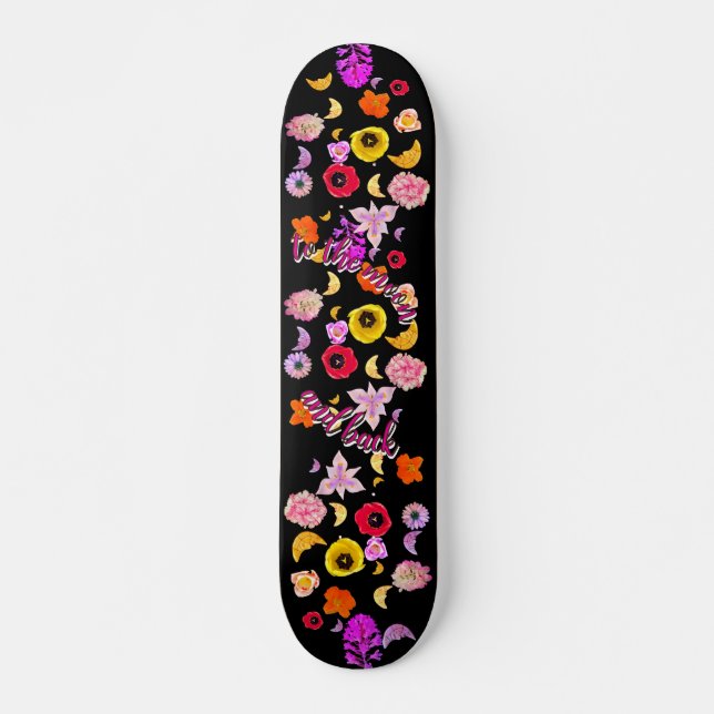Till månen och tillbaka igen Skateboard (Framsida)