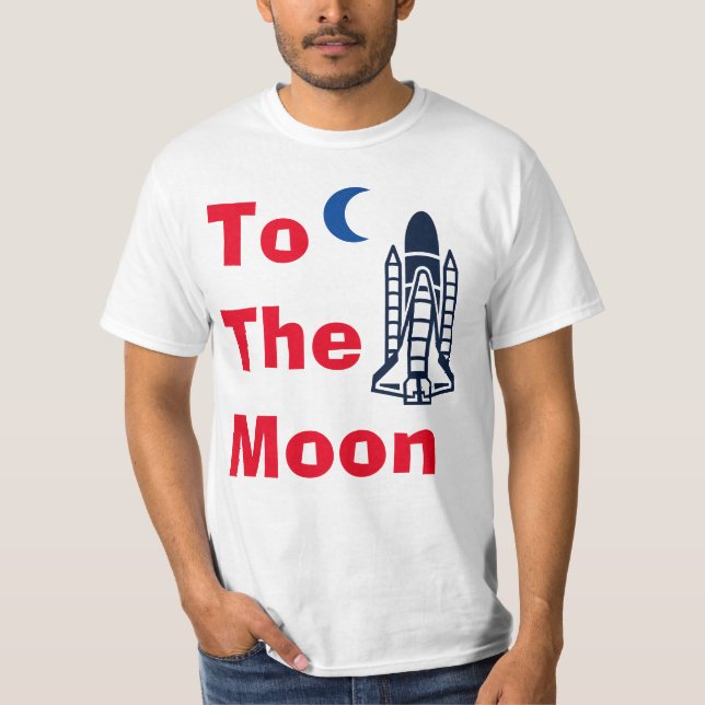 Till Månen T-Shirt (Framsida)