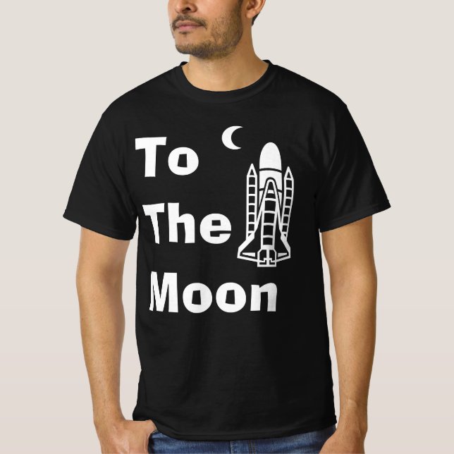 Till Månen T-Shirt (Framsida)