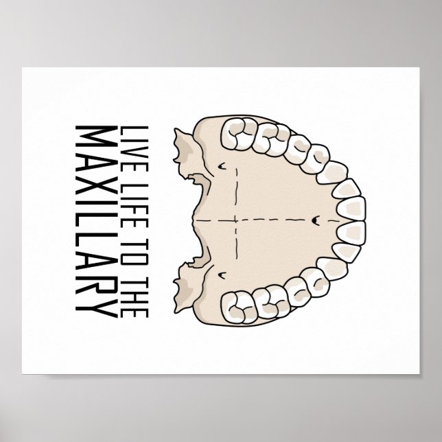 "Till Maxillary" Poster (Framsidan)