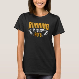 Till min 60-tals marathon Track-Springer som körs T Shirt