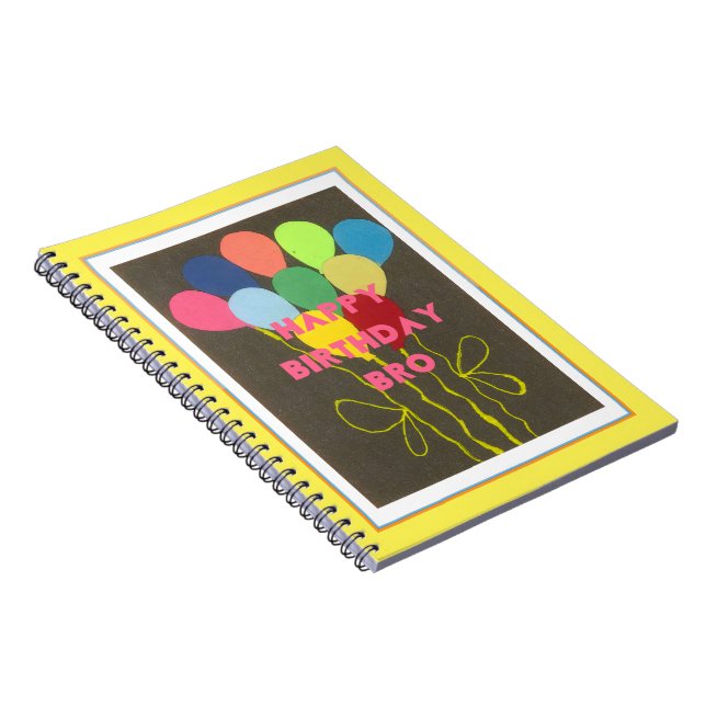 Till min älskade Big Grattis på födelsedagen Bro Anteckningsbok (Högra Sidan)