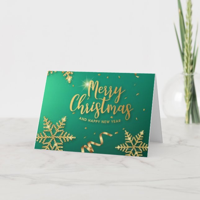 TILL MIN ***CHEF*** I CHRISTMAS HELGKORT (Framsida)