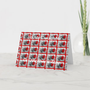 TILL MIN **DAUGHTER** PÅ MAMMOR DAG KORT