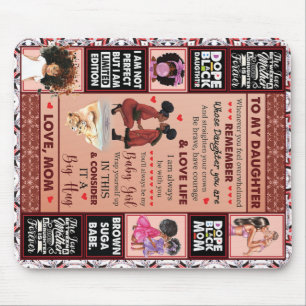 Till min dotter Birthday Gift, Cute Mamma Baby Gif Musmatta