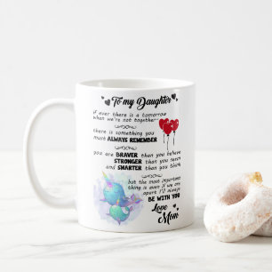 Till min dotter - du är Modigare än du tror Kaffemugg