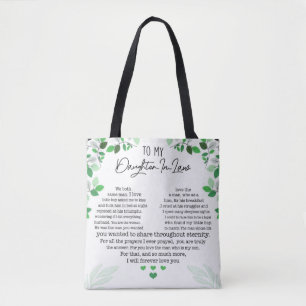 Till min dotter i juridik Tote Bag Tygkasse