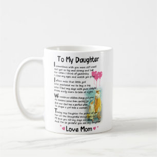 Till min dotter - jag önskar ibland kaffemugg