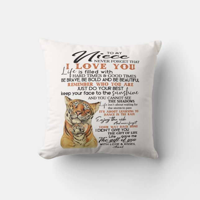 Till min dotter kudde (Framsida)