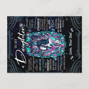 Till min dottergåva från Brev till dotter från Pap Vykort