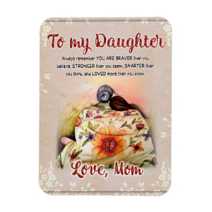 Till min dottergåva, Kärlek-Brev-dottern och Mamma Magnet