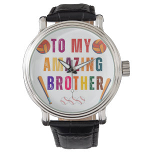 Till min fantastiska bror Brödernas dag Armbandsur