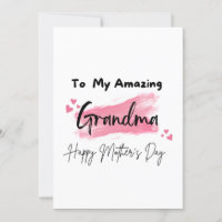Till min fantastiska mormor Glad mors dag