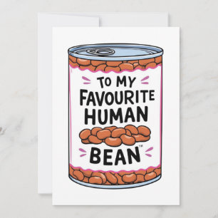 Till min favoritmänniska Anpassad kort